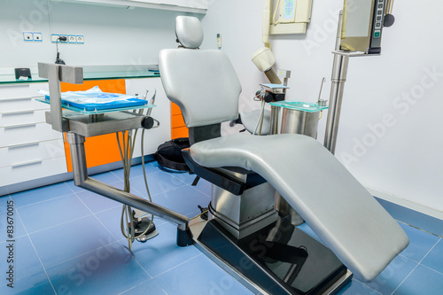 Equipment in the dental clinic