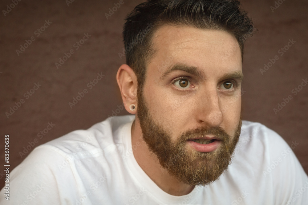 Obraz premium Bearded Man