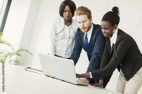 Young people in the office