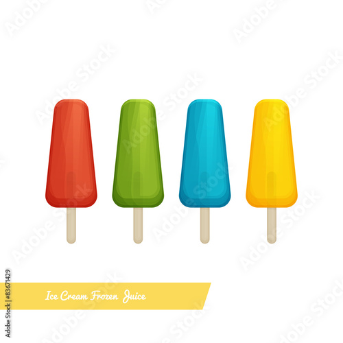 Ice Cream Frozen Juice