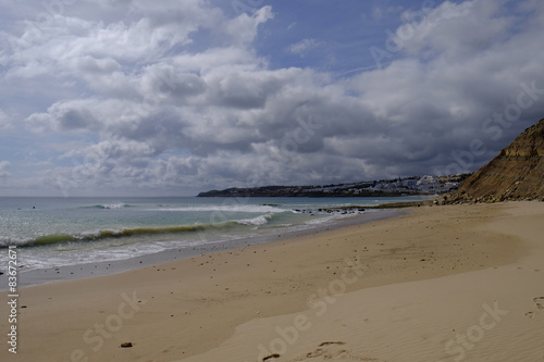 Steilk  ste am Atlantik bei Luz  Algarve Portugal