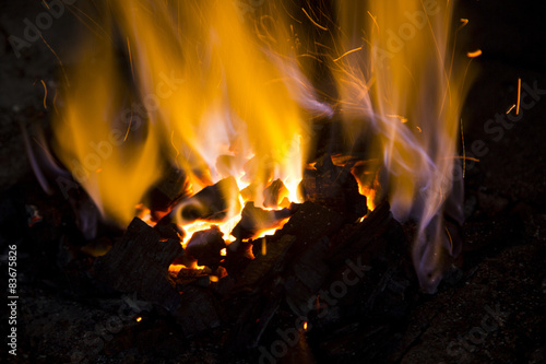 Blacksmith fire