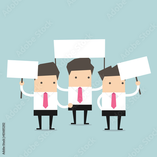 Businesswoman with business growing graph