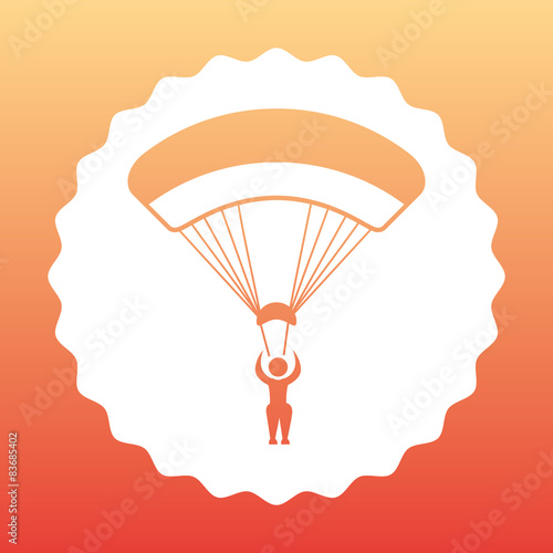 parachute flight