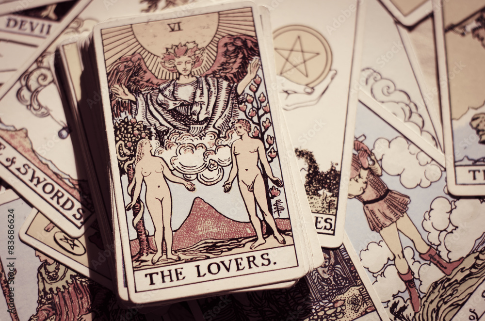 Tarot Cards - Card of The Lovers.