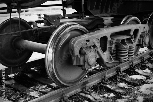 Industrial rail car wheels