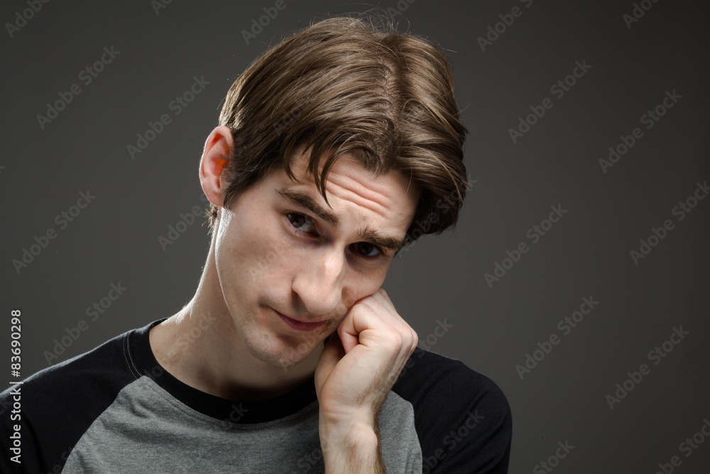 Model isolated depressed boredom Model isolated depressed boredom