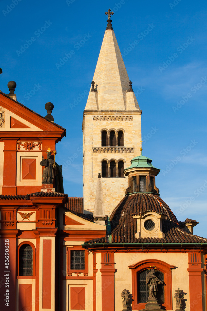 Obraz premium St.George's Basilica in Prague