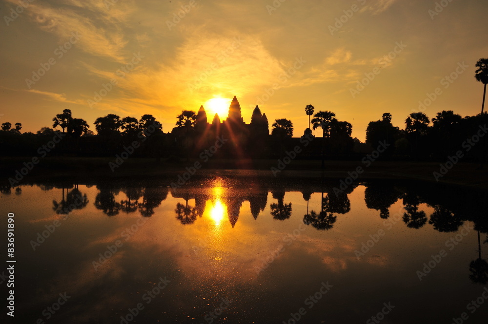 Obraz premium Angkor Wat Temple of Cambodia