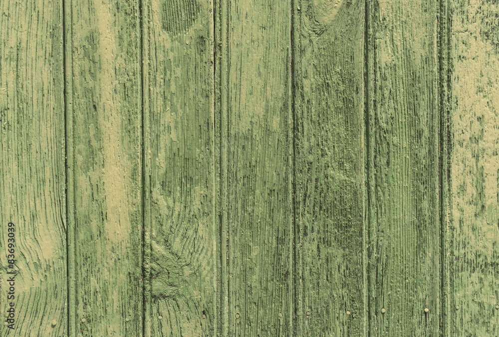 Wood wall green - background empty Wood wall green - background empty