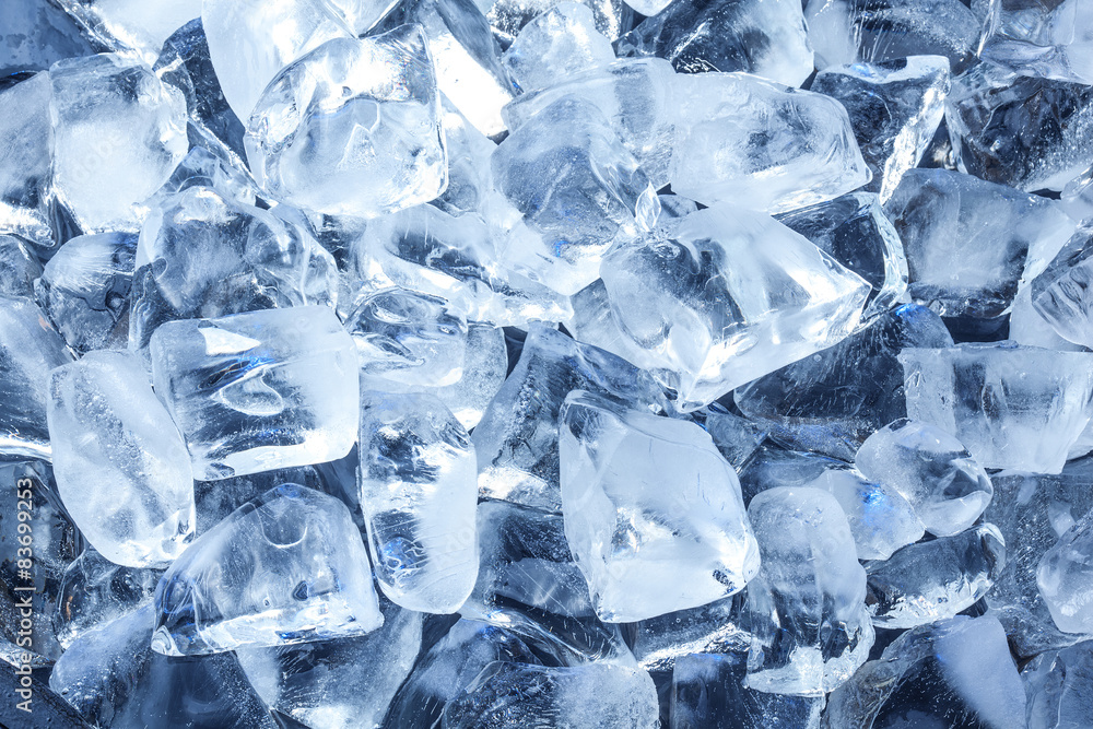Ice cubes. Ice cubes.