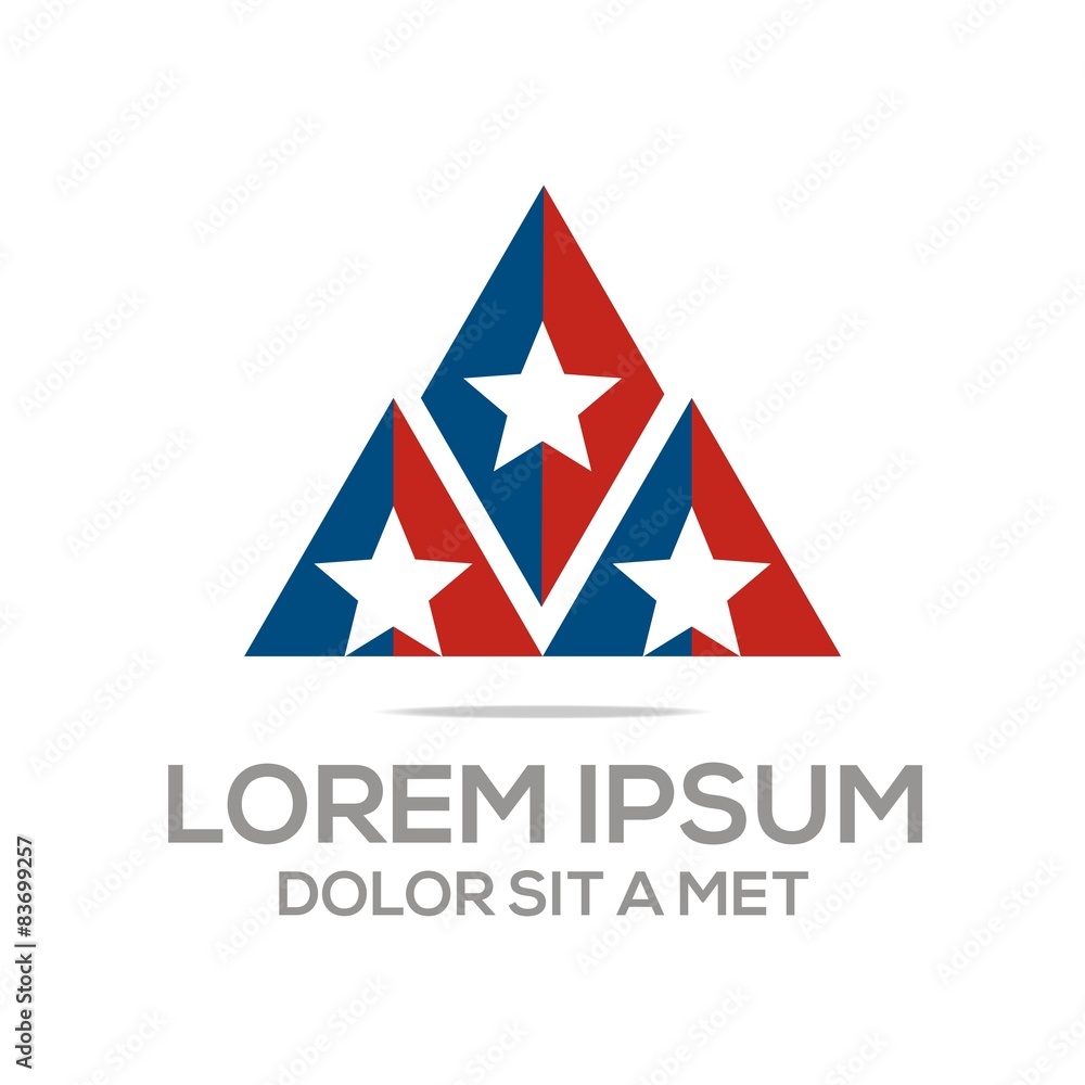 Business Creative Star Emblem logo Design Icon Solution Business Creative Star Emblem logo Design Icon Solution