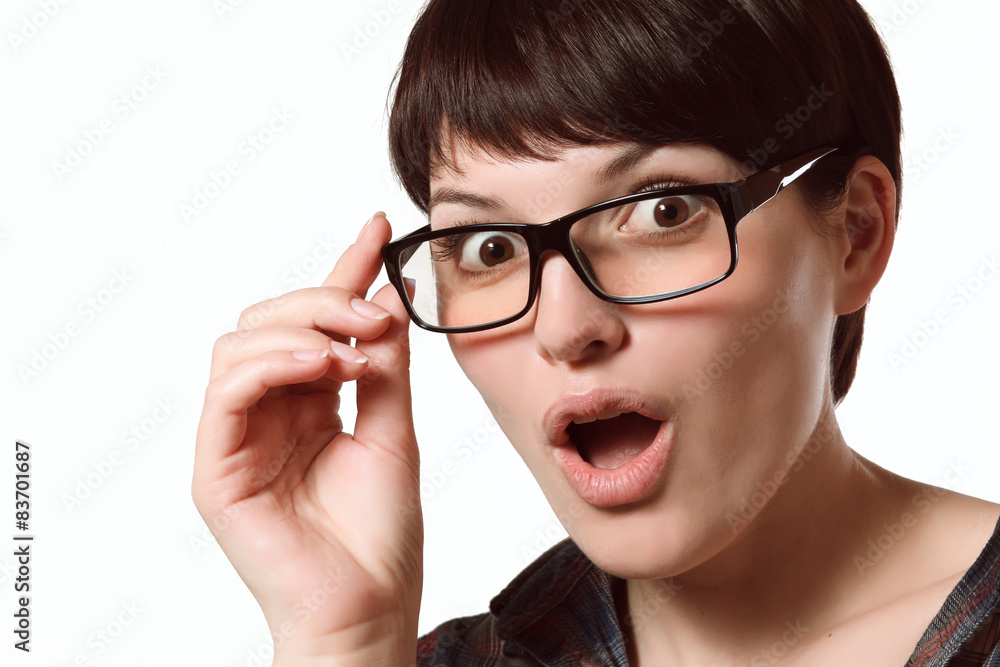 woman in glasses woman in glasses