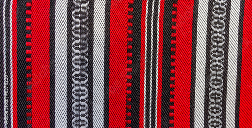 Traditional Colourful Fabric Texture