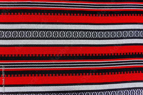 Traditional Colourful Fabric Texture