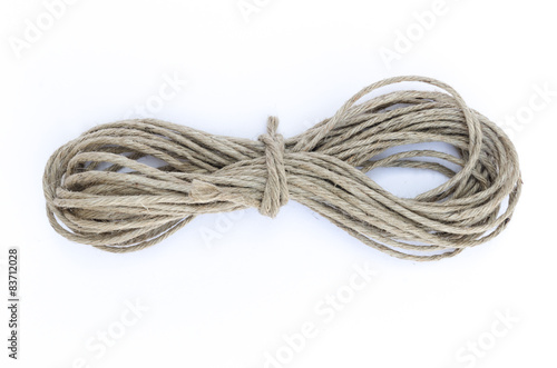 Rope isolated on white