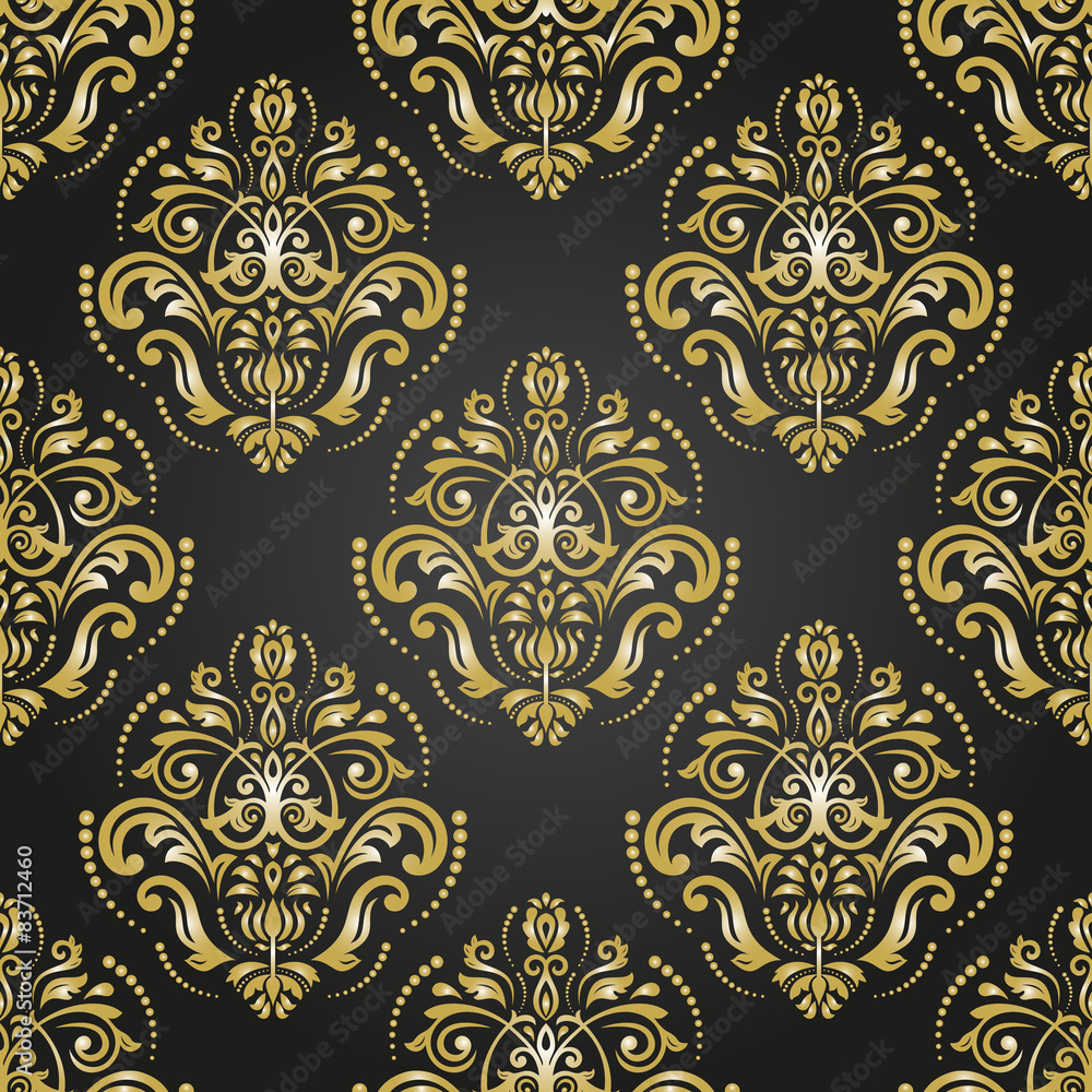 Seamless Orient Vector Background