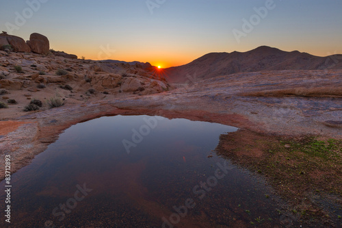 Sunrise in Richtersveld