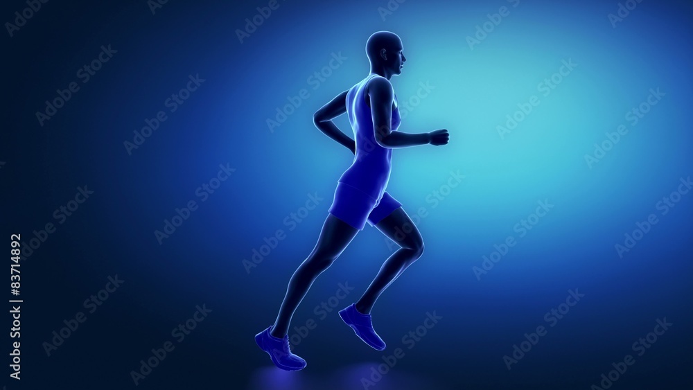 Runner ankle animation Runner ankle animation