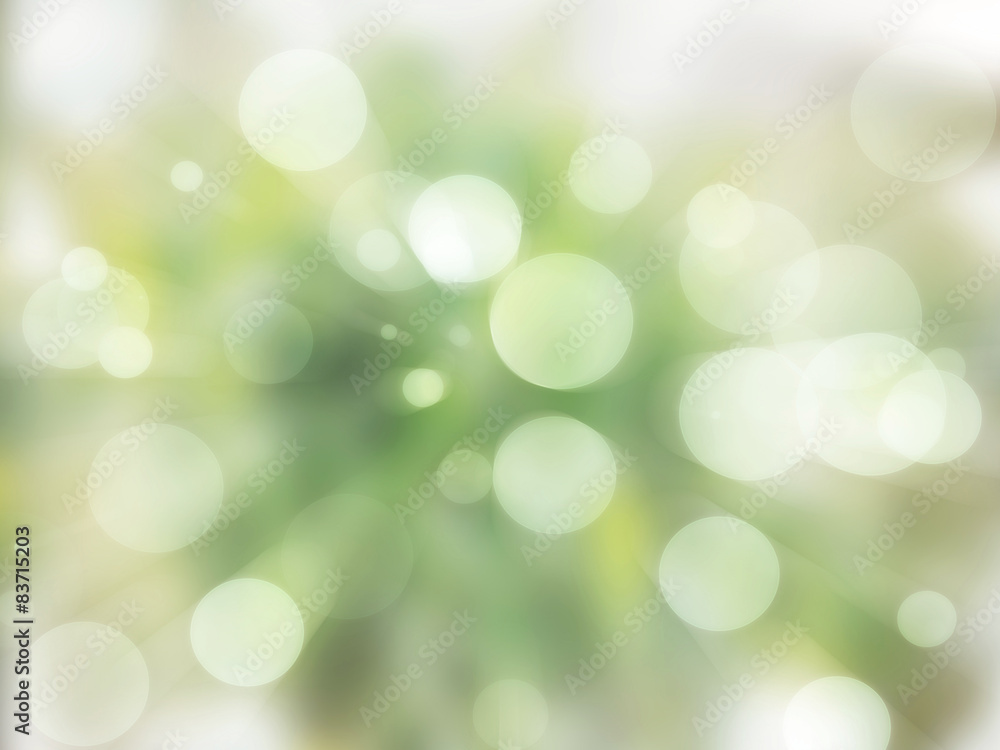 Obraz premium Green abstract light background