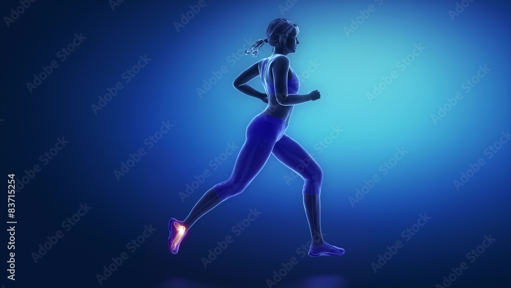Runner femur animation Runner femur animation