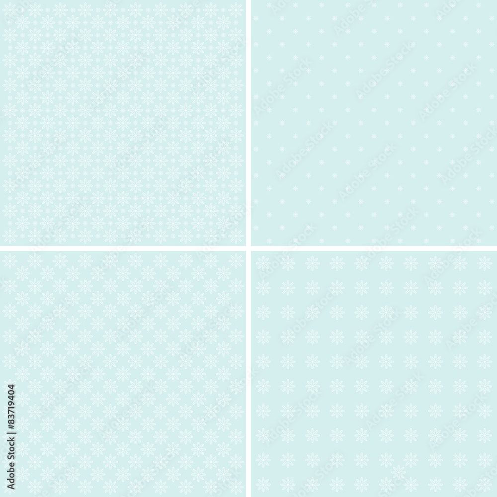 Vector set of 4 background patterns. Vector set of 4 background patterns.