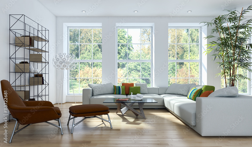Fototapeta premium Living room