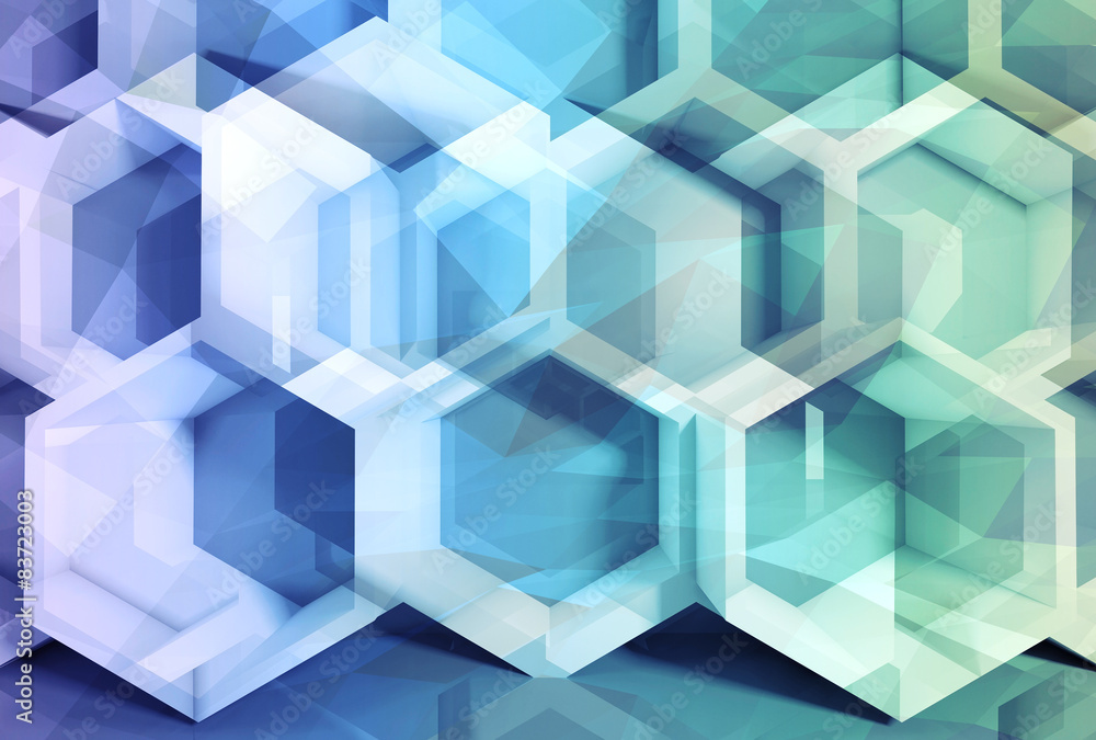 Abstract colorful 3d digital background Abstract colorful 3d digital background