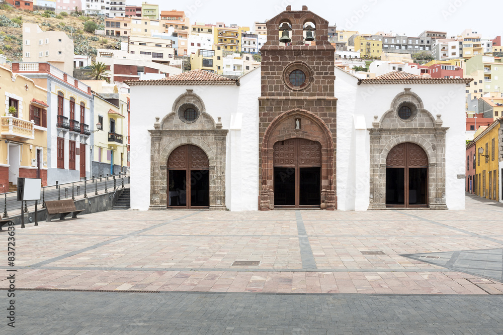 Die Kirche von San Sebastian, La Gomera