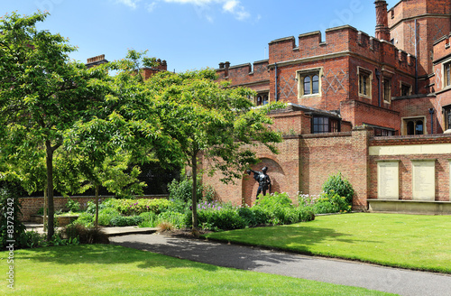 Part of Eton College and ornamental garden