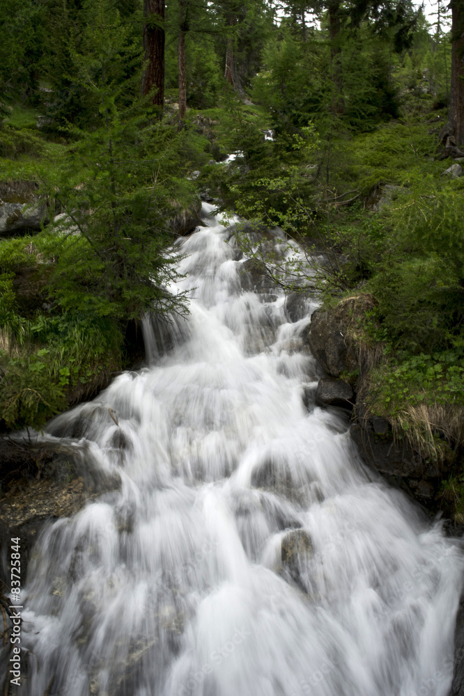 little waterfall