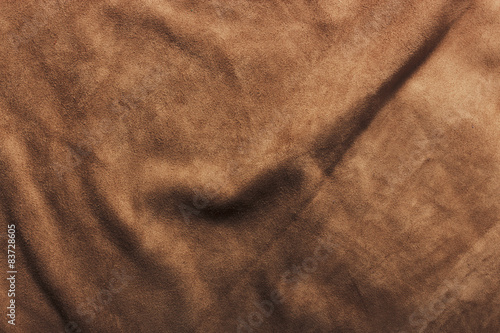 Canvastavla Brown crumpled leather texture