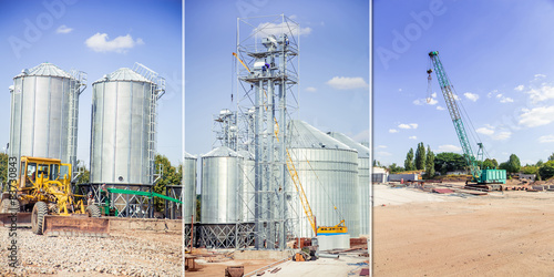 bulldozer like to land on a building site