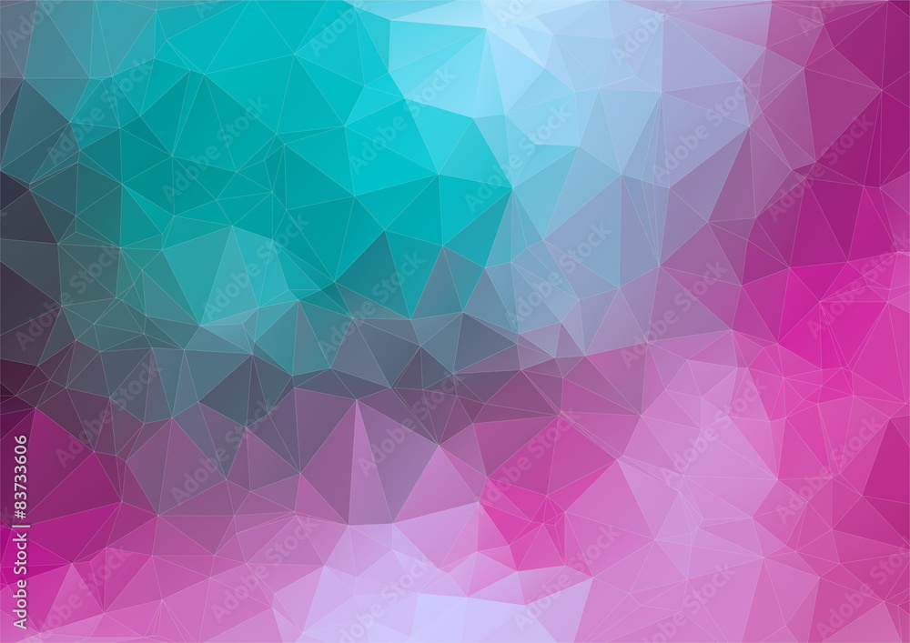Tial pink 2D geometric colorful background Tial pink 2D geometric colorful background
