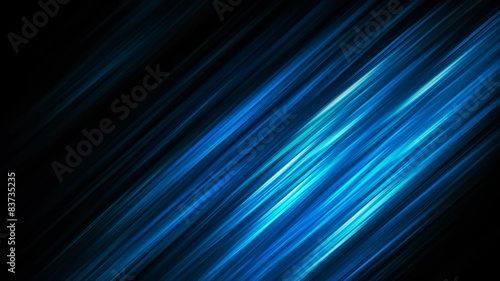 Elegant blue abstract shiny stripes