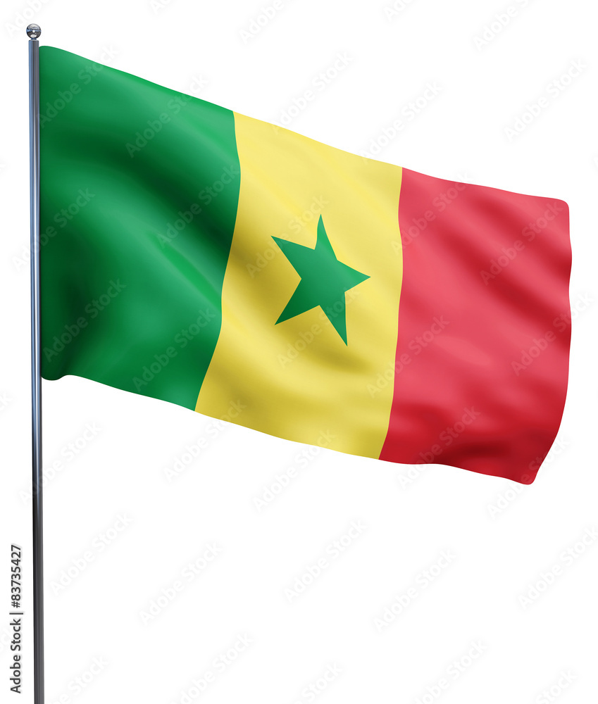 Senegal Flag Image Senegal Flag Image