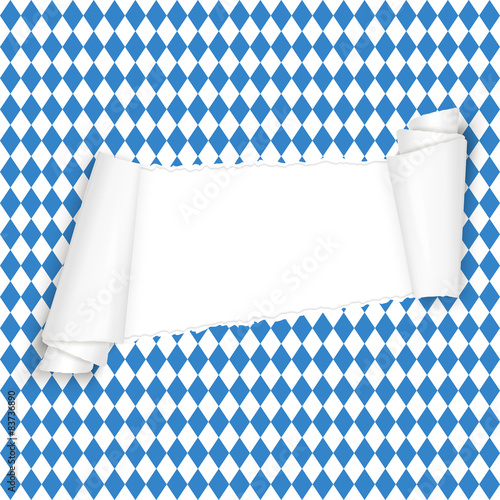 ripped open paper German Oktoberfest