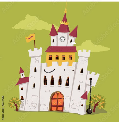 Cartoon castle
