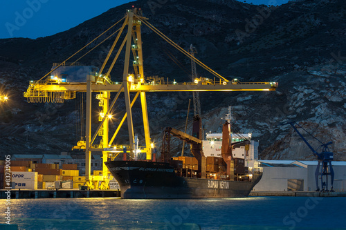 Shipyard in Spain