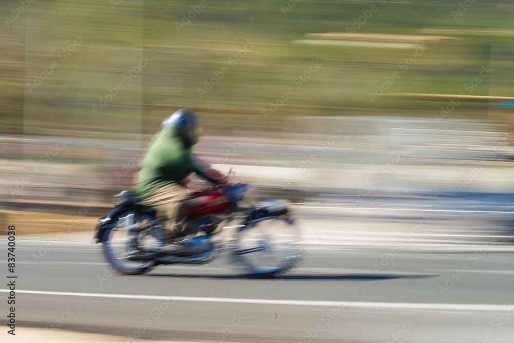 Oldtimer bike abstract