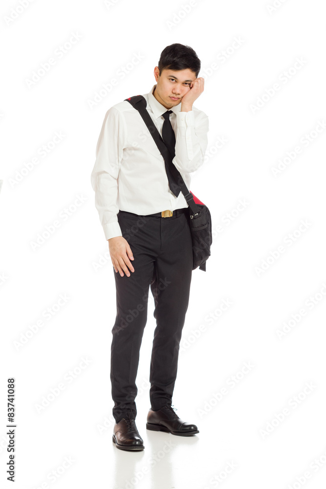 Model isolated depressed boredom Model isolated depressed boredom