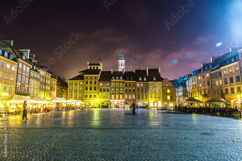 Old town sqare in Warsaw