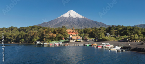 Osorno Volcano, Patagonia, Chile photo