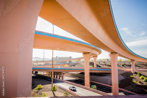 highway bridges near Albuquerque new mexico photo