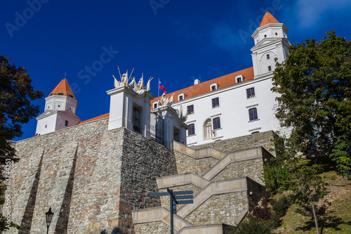 Medieval castle in Bratislava, Slovakia