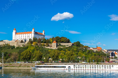 Canvas Print Medieval castle  in Bratislava, Slovakia