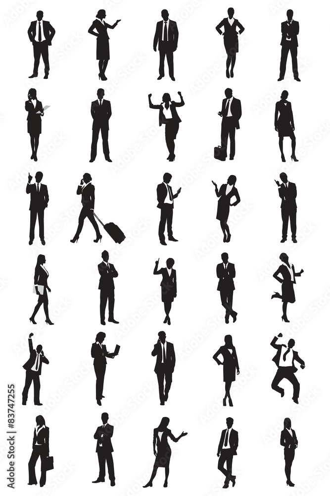 Professionals Silhouettes Professionals Silhouettes