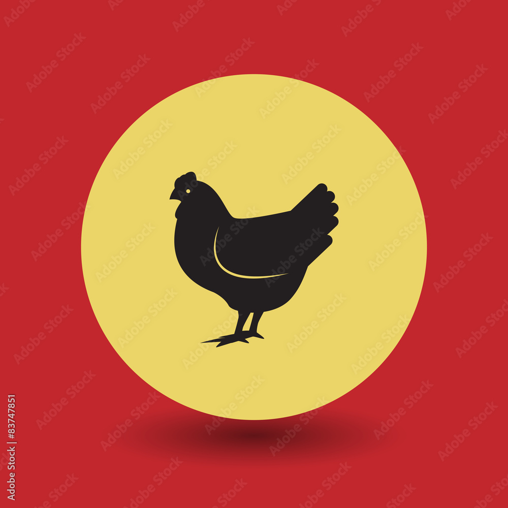 Chicken symbol Chicken symbol
