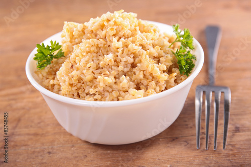 bowl of quinoa