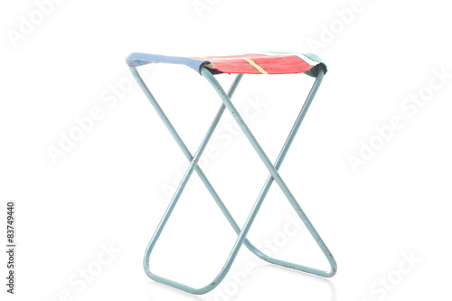 Class metal frame portable folding stool